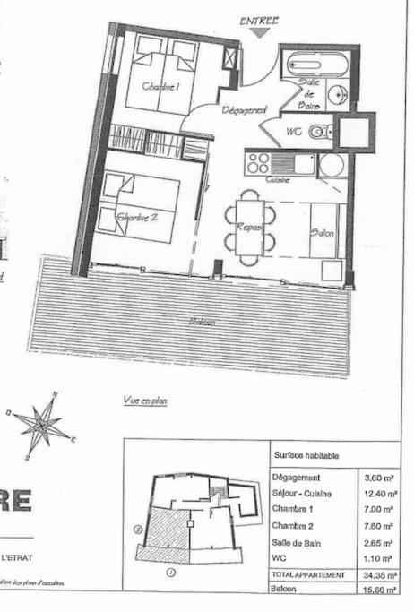 Appartement 35M2 Chamrousse Exterior foto